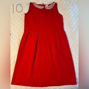 Jcrew girls holiday dress